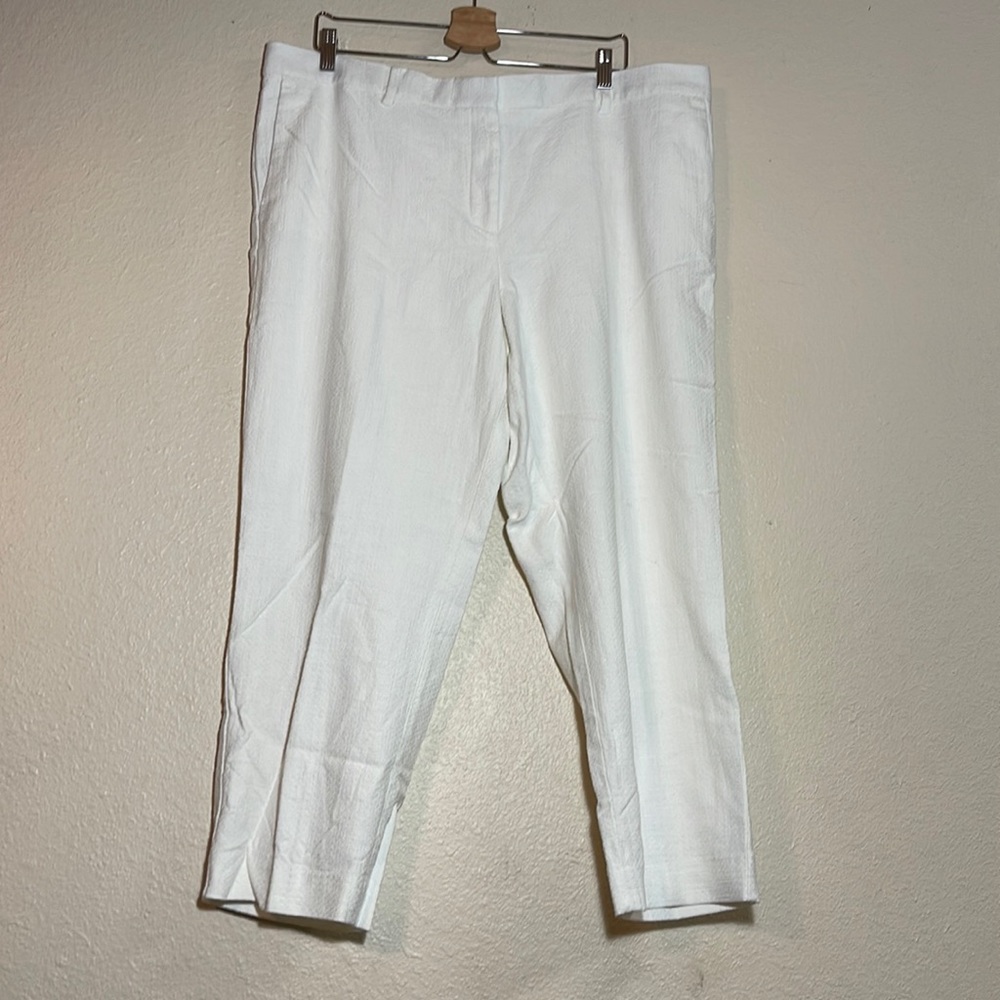 Ann Taylor White Trousers
